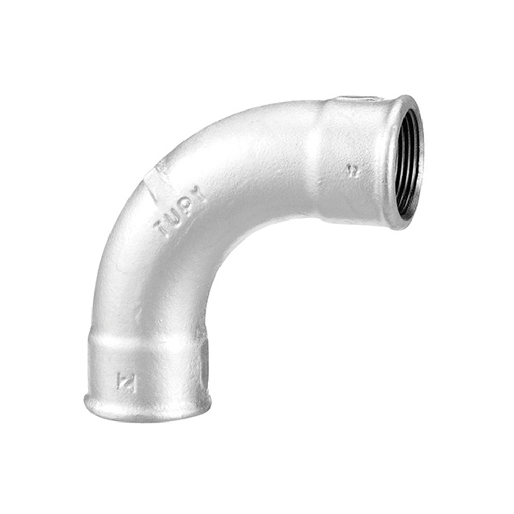 CURVA GALVANIZADA 90° 3" FÊMEA - TUPY (PC)