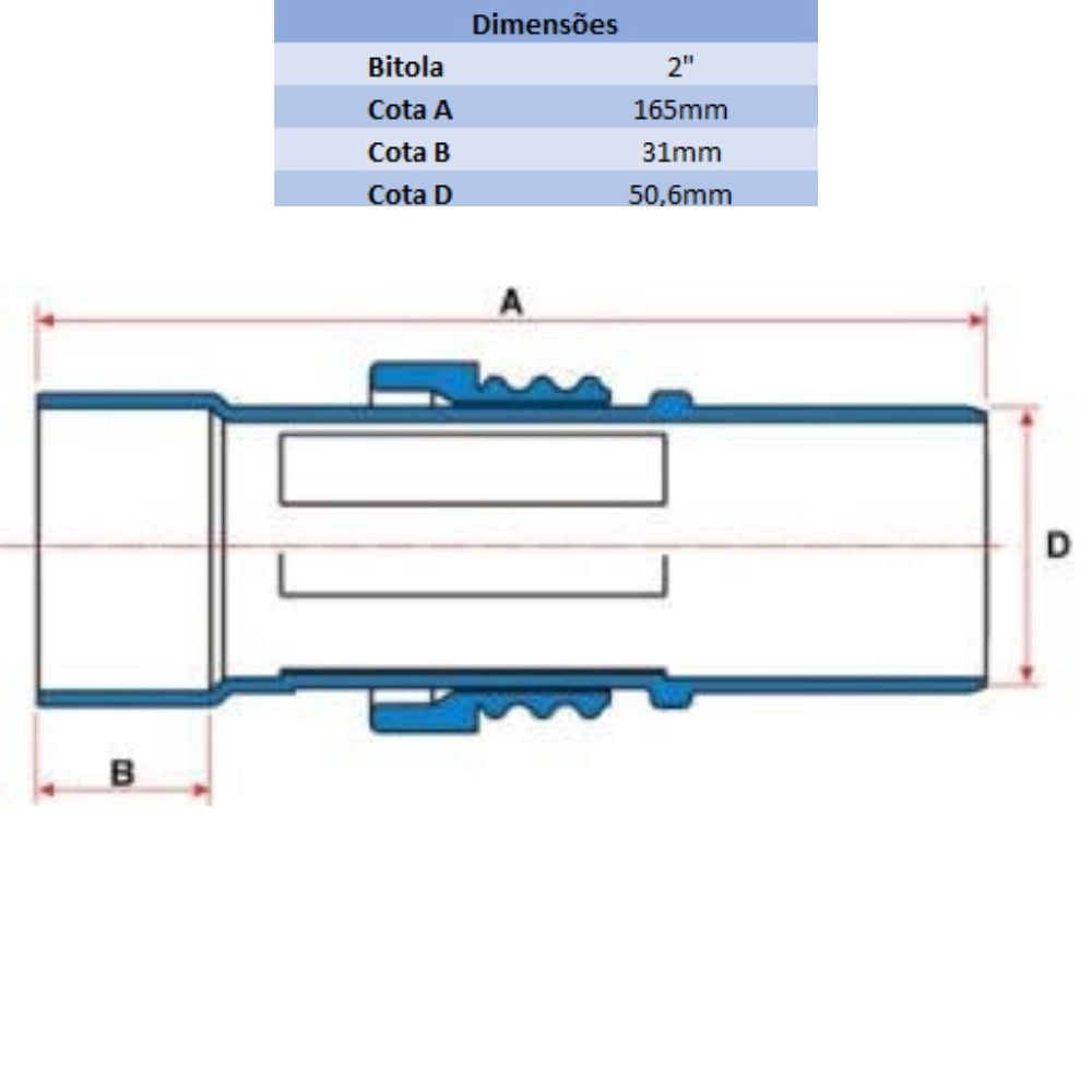 PONTA MACHO EP 2" - TIGRE (PC)