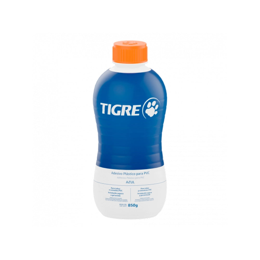 ADESIVO PARA PVC 850G AZUL - TIGRE (PC)