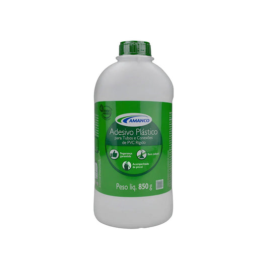 ADESIVO PARA PVC INCOLOR 850G - AMANCO (PC)