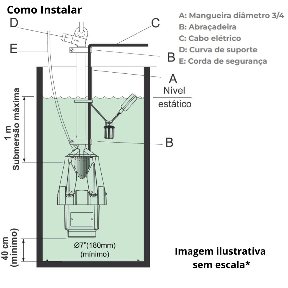 BOMBA SAPO ECCO PLUS 220V - ANAUGER (PC)