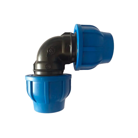 CURVA DE COMPRESSÃO 90° 32MM X ROSCA MACHO 1" - NDJ (PC)