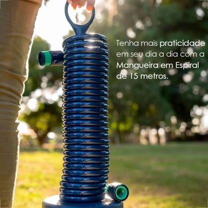 MANGUEIRA ESPIRAL 15M - NOVA FORMA (PC)