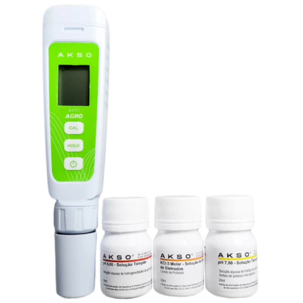 MEDIDOR DE PH DE BOLSO NEW AGRO AK90 - AKSO (PC)