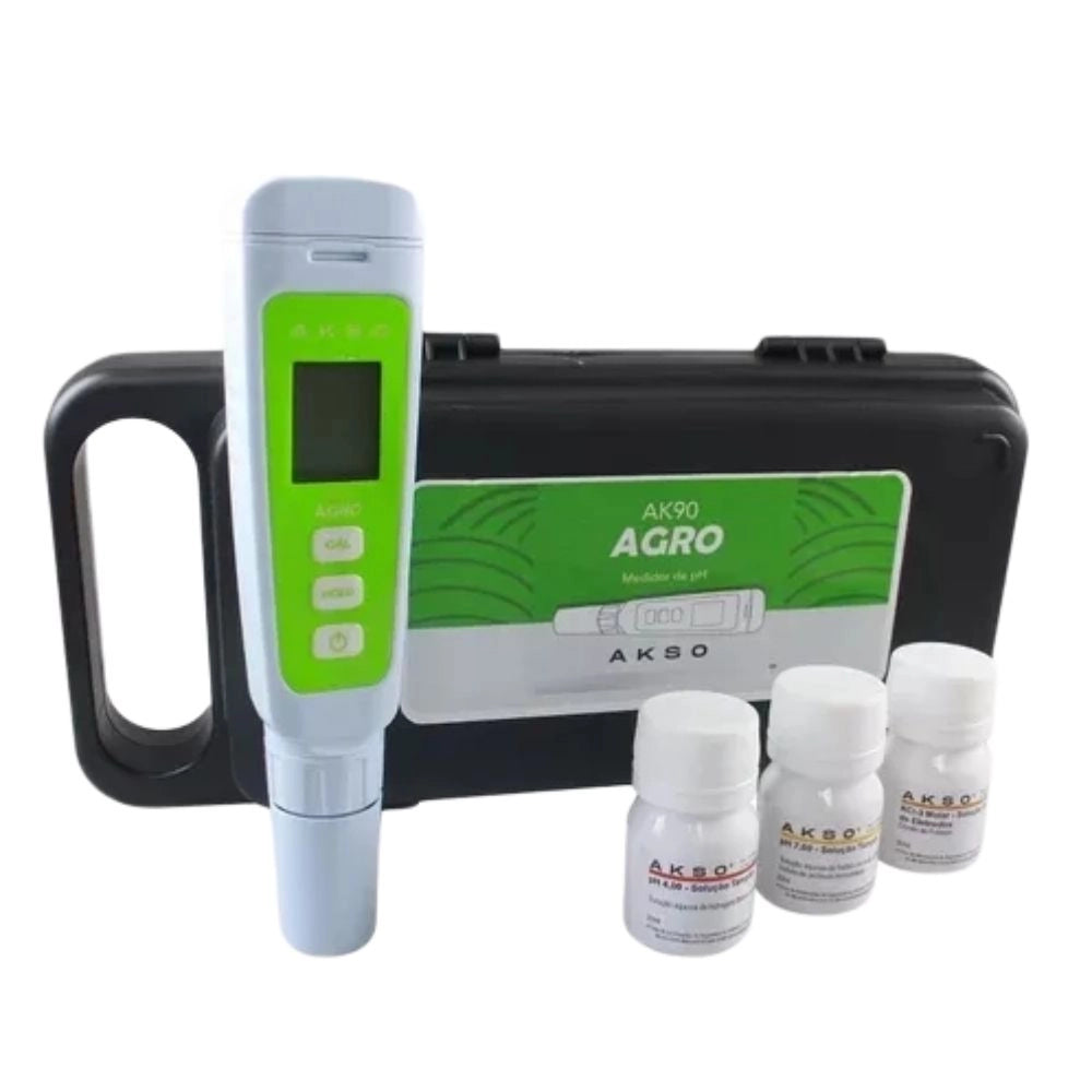 MEDIDOR DE PH DE BOLSO NEW AGRO AK90 - AKSO (PC)