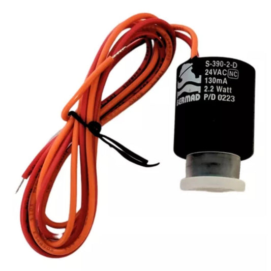 SOLENOIDE S390 - 2 VIAS - NC - SEM BASE - BERMAD