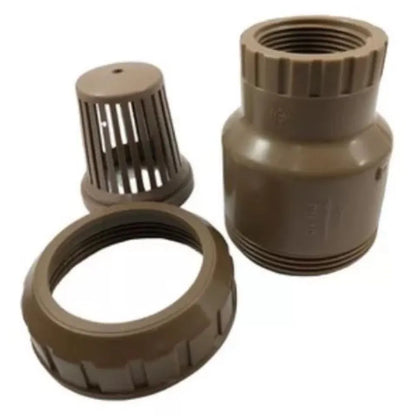 VÁLVULA FUNDO DE POÇO PVC 1.1/2" - VIQUA (PC)