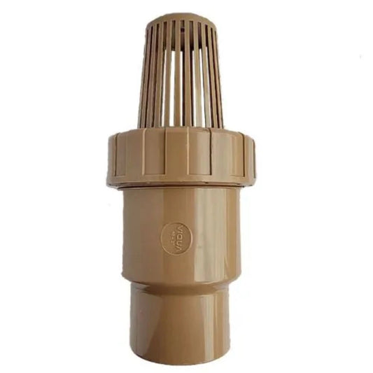 VÁLVULA FUNDO DE POÇO PVC 1.1/2" - VIQUA (PC)