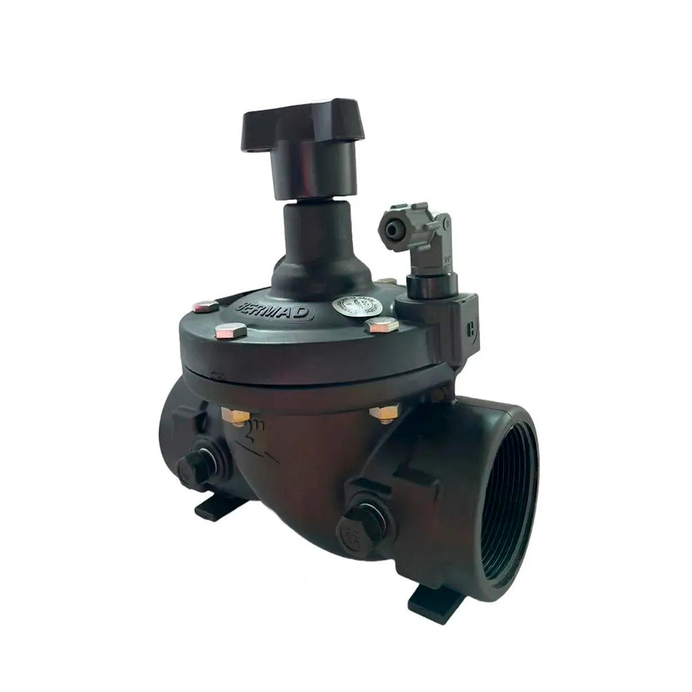 VÁLVULA HIDRÁULICA PLASTICA 2" C/ FECHO - BERMAD (PC)