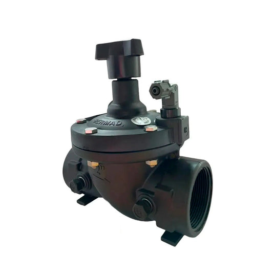 VÁLVULA HIDRÁULICA PLASTICA 2" C/ FECHO - BERMAD (PC)
