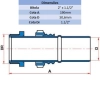 ADAPTADOR MACHO EP 2" X 1 1/2" - TIGRE 