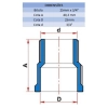 ADAPTADOR SD MARROM 25MM X 3/4" - TIGRE 