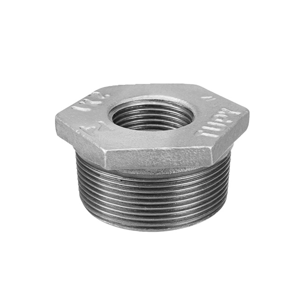 BUCHA DE REDUÇÃO GALVANIZADA 1.1/2" X 1" - TUPY 