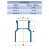 BUCHA DE REDUÇÃO SOLD LONGA MARROM 32MM X 20MM - TIGRE 