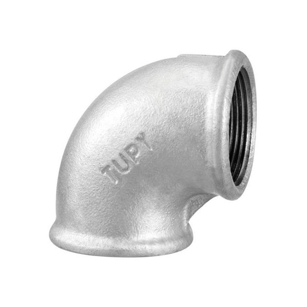 COTOVELO GALVANIZADO 90° 4" - TUPY 