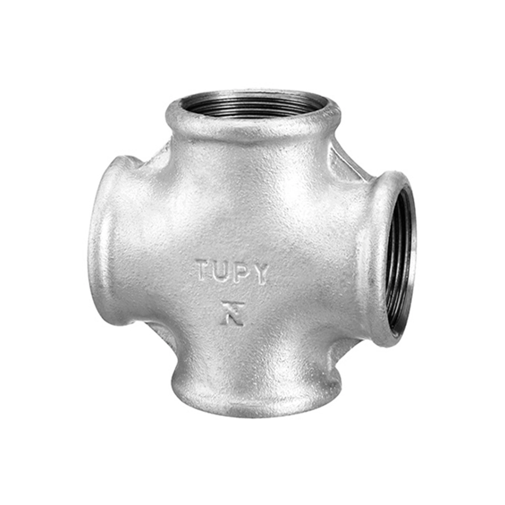 CRUZETA GALVANIZADA 1.1/2" - TUPY 