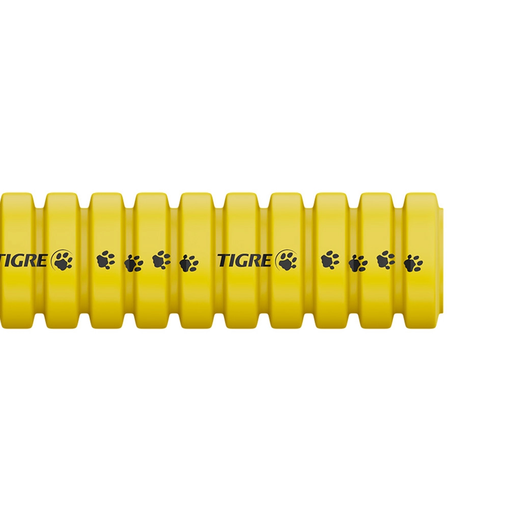 ELETRODUTO CORRUGADO AMARELO 3/4" 25M - TIGRE (RL)