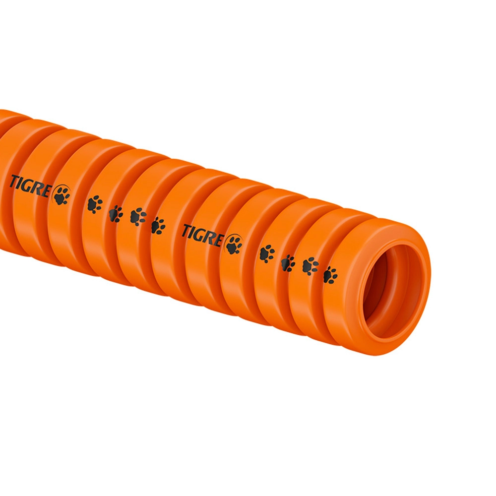 ELETRODUTO REFOR CORRUGADO LARANJA LAJE 3/4" 50M - TIGRE (RL)