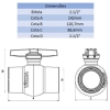 REGISTRO DE PVC 2.1/2" - VIQUA 