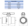 REGISTRO DE PVC 3/4" - VIQUA 