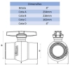 REGISTRO DE PVC 4" - VIQUA 