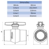 REGISTRO DE PVC 50MM - VIQUA 