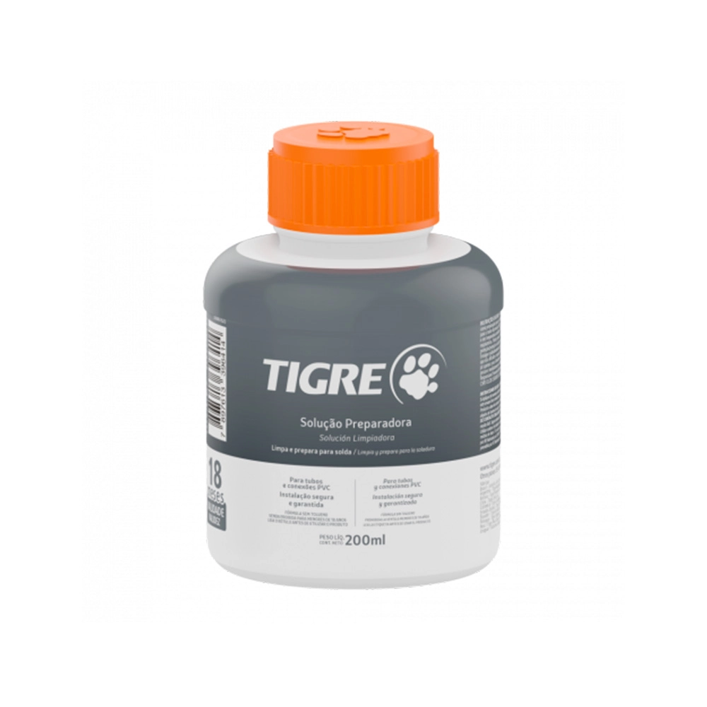 SOLUÇÃO PREPARADORA FRASCO 200ml - TIGRE 