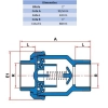 VÁLVULA DE RETENÇÃO PVC 1" - TIGRE 