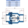 VÁLVULA DE RETENÇÃO PVC 32MM - TIGRE 